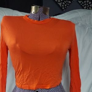 Shein Medium long sleeve crop top